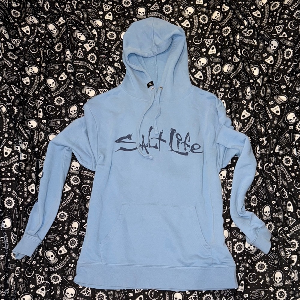 Salt Life Women's Light Blue Surf Hoodie